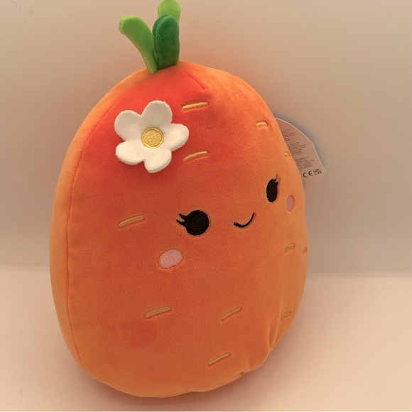Squishmallows 8” Caroleena the Easter Carrot with Flower - Picture 2 of 7